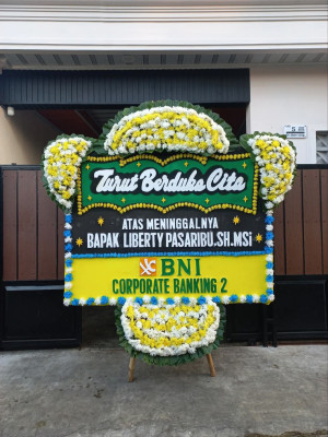 Papan Bunga Duka di Palu
