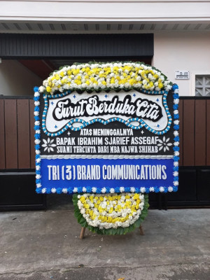 Papan Bunga Duka di Palu